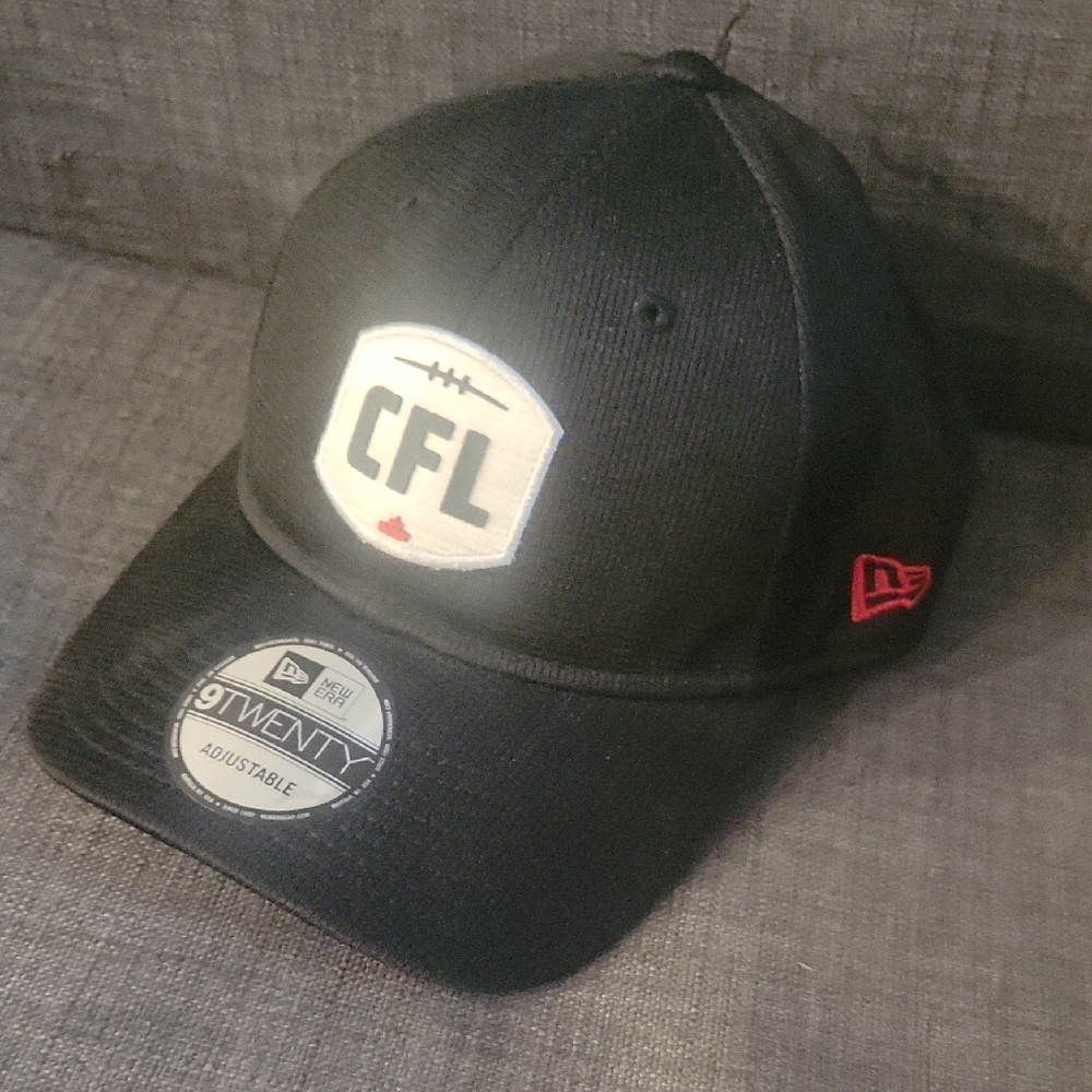 New Era Black CFL Cap